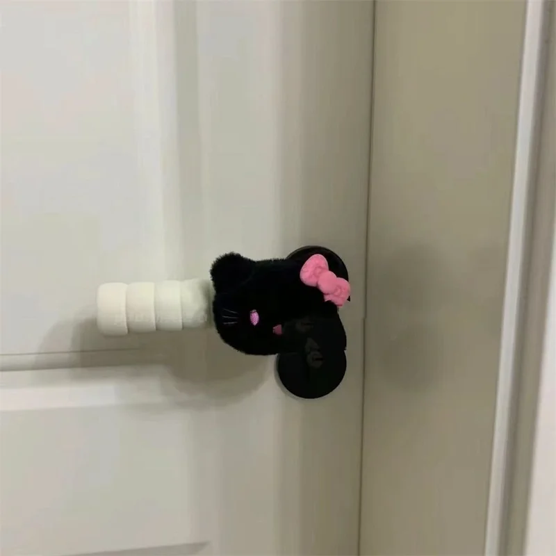 مقبض الباب الغطاء الواقي مكافحة ساكنة الأطفال قفازات سميكة لطيف غرفة الأطفال مقبض غرفة نوم المضادة للتصادم غطاء