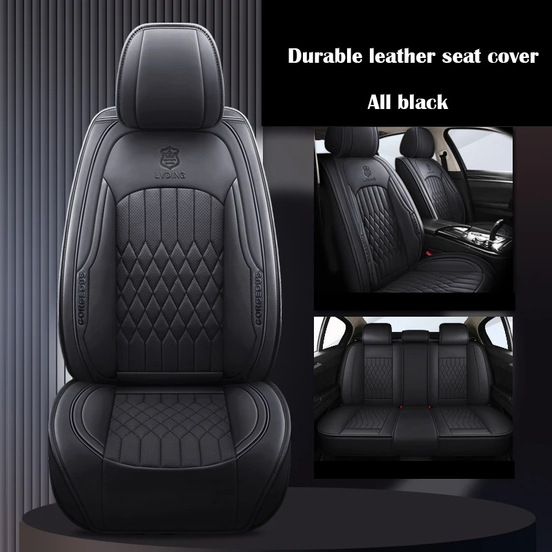 

All-weather Protection Universal Car Leather Seat Cover For Ssangyong Kyron Actyon Sport Korando Rodius Rexton Auto Accessories