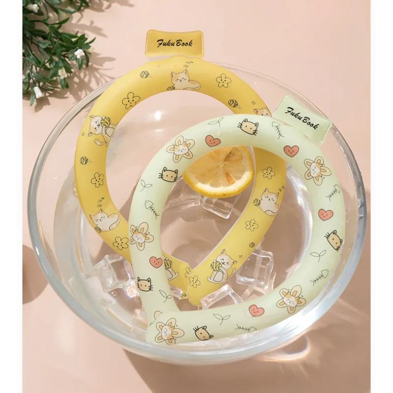 Outdoor Cool Hanging Neck Heat Absorbing and Cold Feel Ice Collar Summer Heat Prevention and Cooling Sports Ice Cool Neck Collar