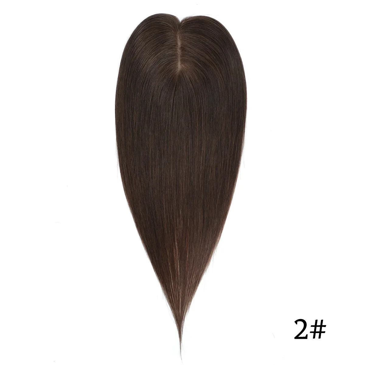 Steil haar topper voor vrouwen Remy menselijk haar Ombre haarstukjes Machinegemaakte haartoppers met 3 clips Menselijk haar toupetje