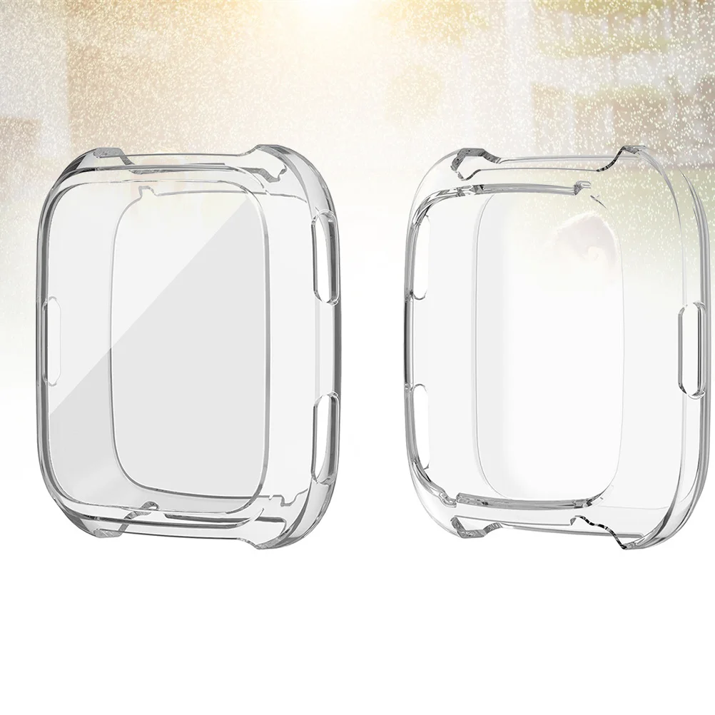

Durable Tpu Watch Protector Shockproof Bumper Case For Black Reliable Protection Access All Ports Sport Fitness