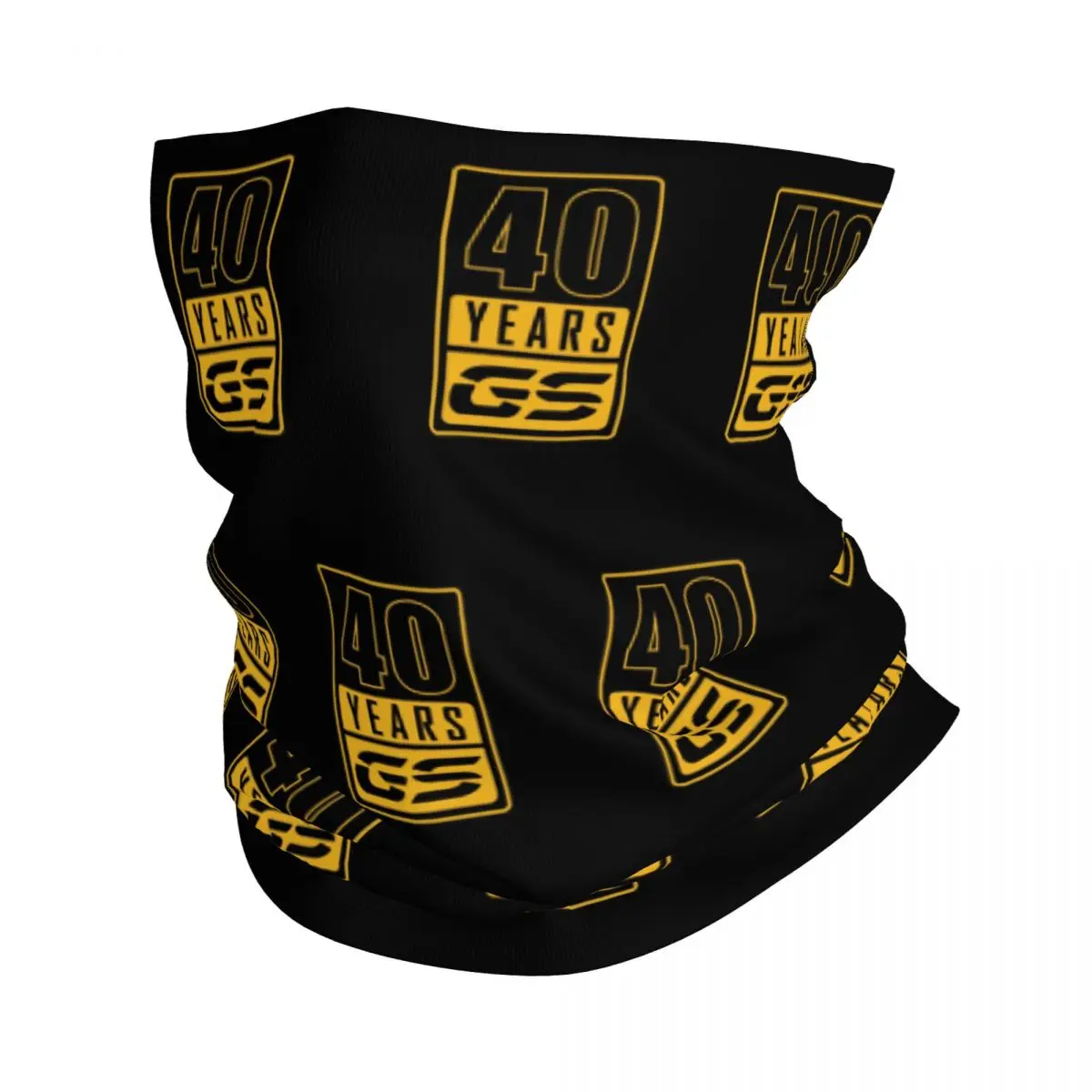 GS 40 Years Motorcycle R1200 Bandana Neck Gaiter Wrap Scarf Multifunctional Face Mask Outdoor Sports Unisex Adult Breathable