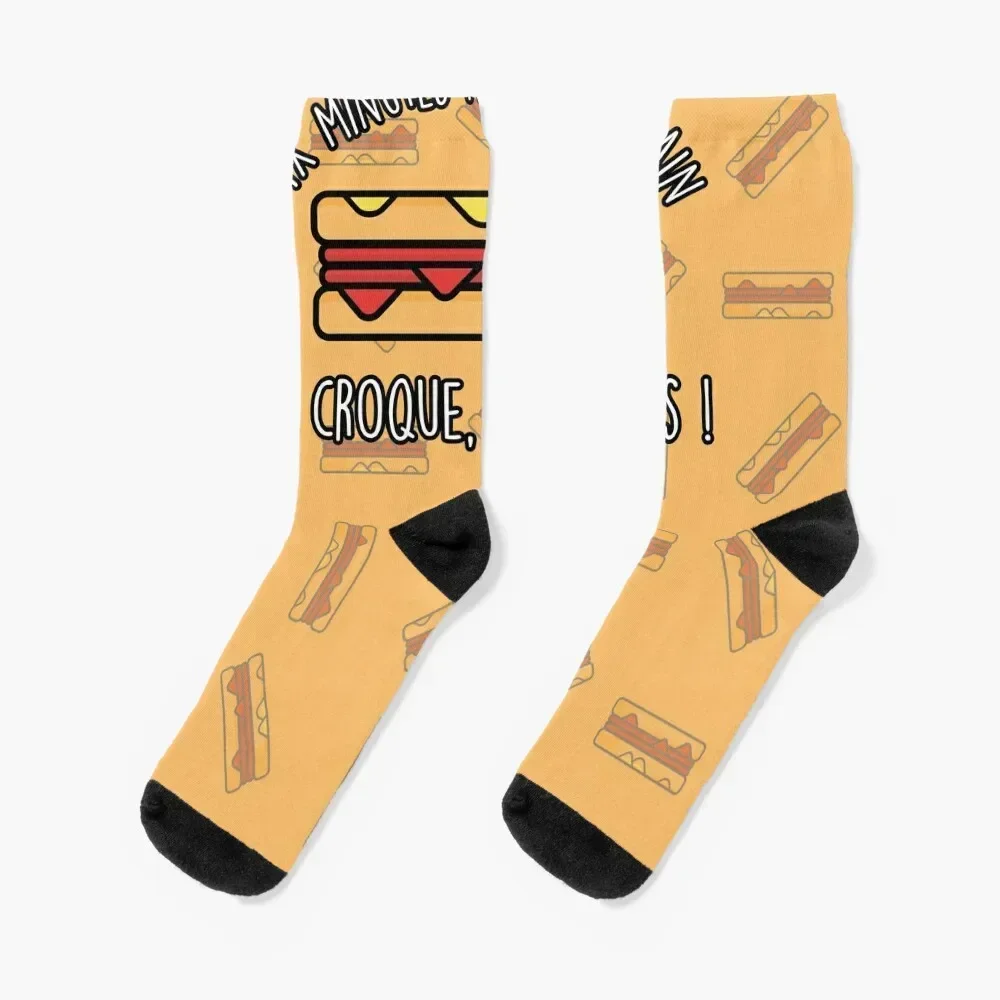 The croque, gentlemen - Kaamelott Socks Running hiphop golf Socks For Girls Men's