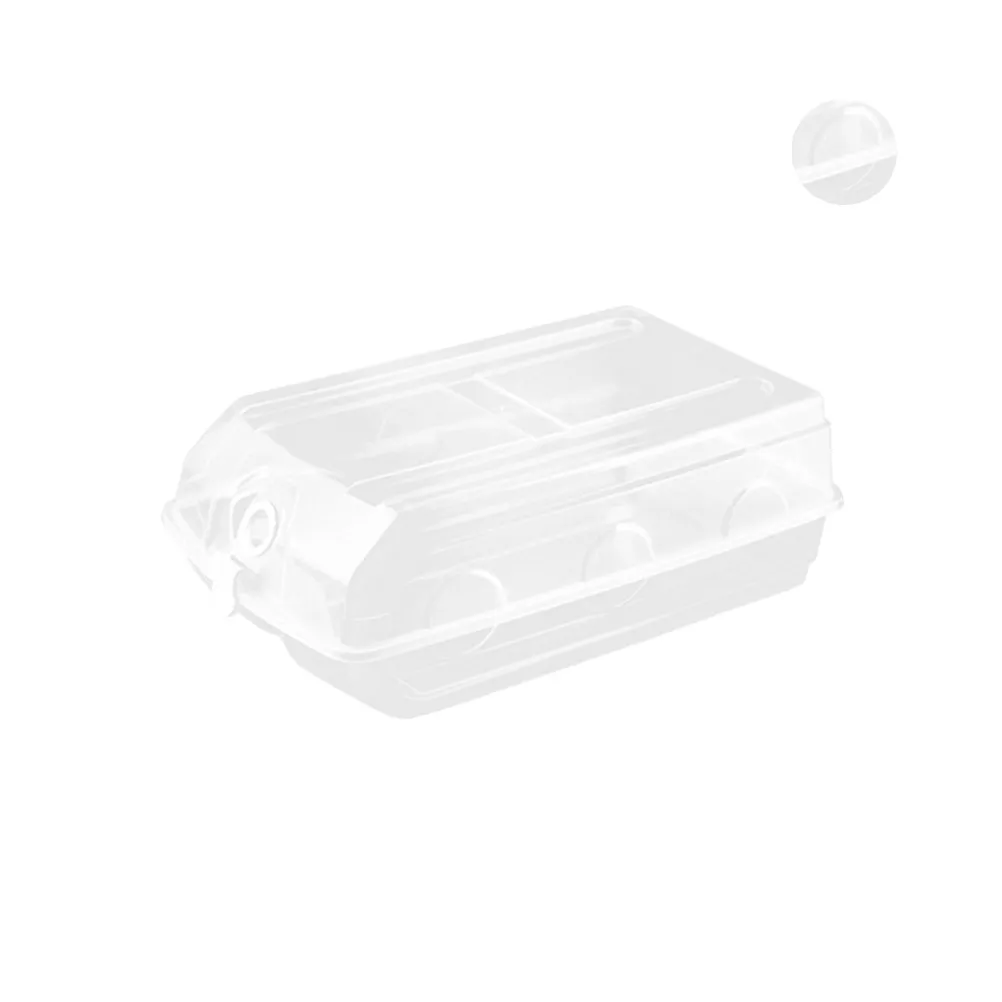 

Набор из 2 утолщенных прозрачных пластиковых коробок для хранения обуви, большие, штабелируемые, пылезащитные, для мужской и женской обуви