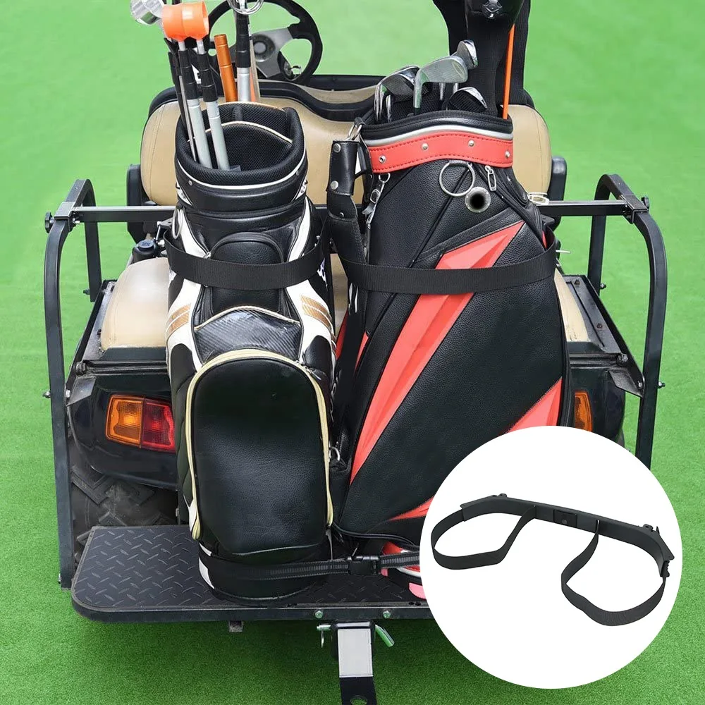 

Golf Rear Bag Attachment Golf Bag Holder Bracket Rack Assembly for 1987-Up Club Car DS Gas & Electric Golf Carts 1013935