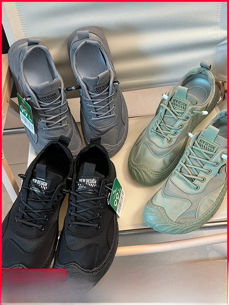 

Lightweight Men's Sporty Casual Shoes Breathable Anti-slip Soft Bottom Comfortable to Wear Spring Summer Fashion Trend