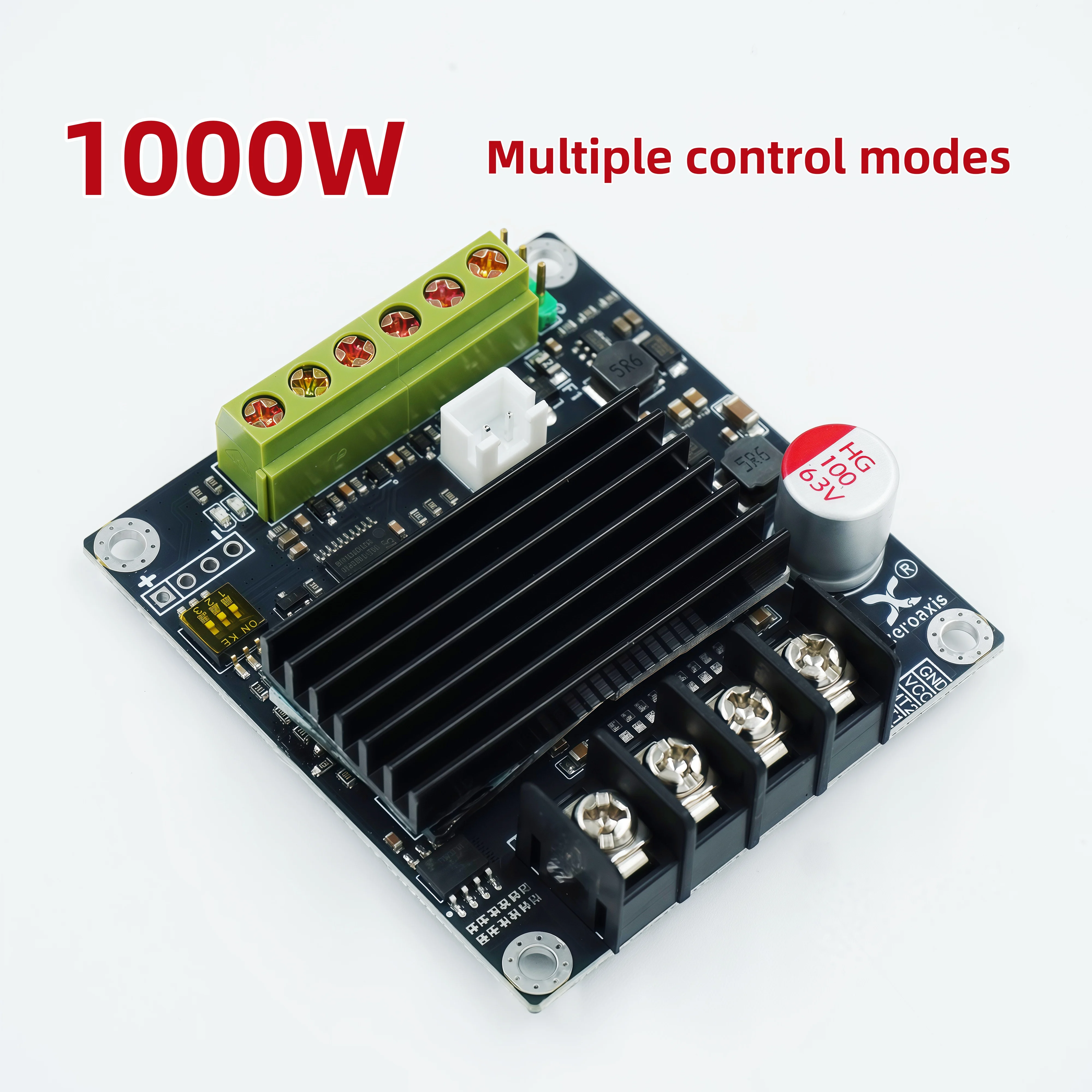 

24V 36V 48V 1000W Brushed ESC Forward-only/Bidirectional Receiver PWM & 0-5V Analog Control