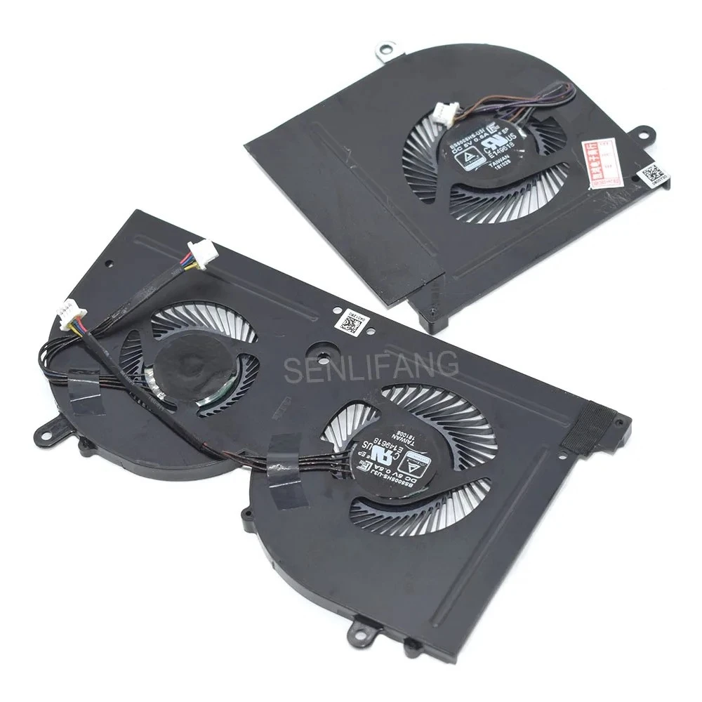 Nuova CPU GPU Ventola BS5005HS-U3I BS5005HS-U3J Per MSI GS75 P75 MS-17G1 MS-17G2 DC5V 0.5A Raffreddamento Del Computer Portatile 4 Linee