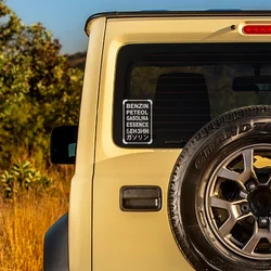 For SUZUKI JIMNY Reflective Car Sticker Auto Decals Waterproof Vinyl Film Car Body Accessories PVC Auto Exterior Decoration