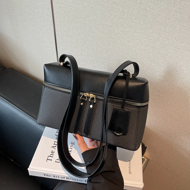 

2025 Fall Trendy Shoulder Crossbody Bag for Women, Genuine Leather Multi-way Large Capacity Purse, Vintage Chic Tote