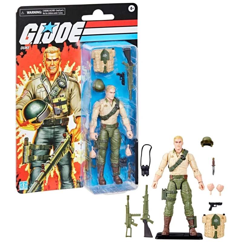 

Hasbro G.I. Joe Special Forces Retro Hanging Card 6-inch DUKE 6-inch Mobile Figure Model Toy Gift