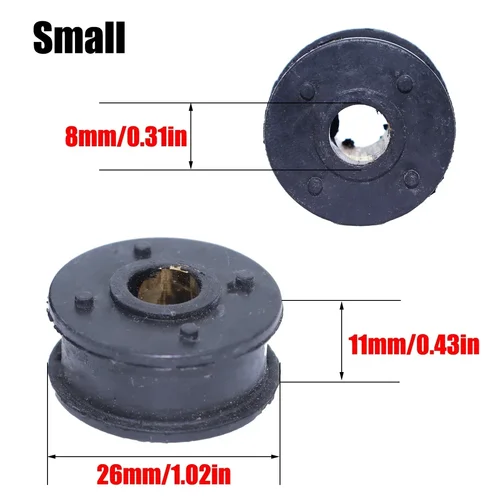 Imagen 2 del producto Para Toyota Corolla E150 2011, extremo de varilla de cambio de marchas, buje de goma MT, Cables de coche, enlace de palanca de cambios 2460A108, Kit de accesorios de piezas de automóvil