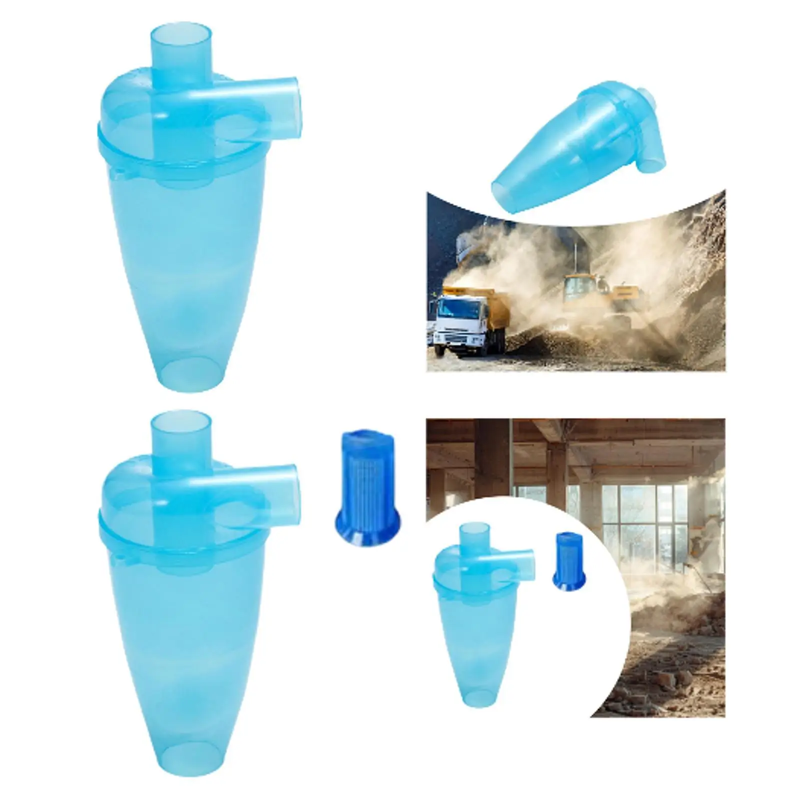

Cyclone Dust Collector Efficient PP Accessories for Road Construction
