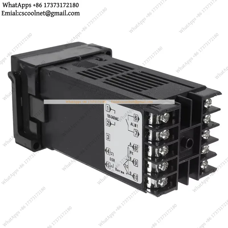 JS03 REX-C100 Digital PID Temperature Controller Kit – 110V–240V, 0–1300°C, with K-Type Probe Sensor & Alarm Function