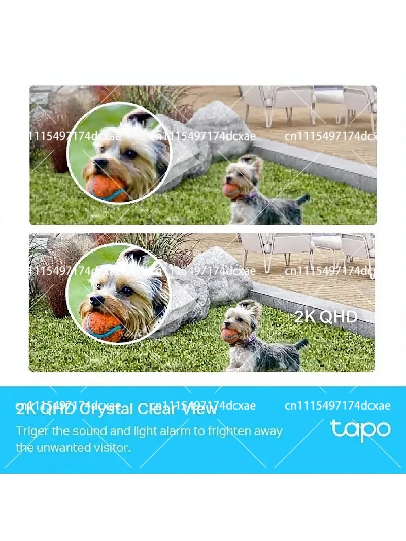 Wireless Security Camera 2K HD Indoor Outdoor WiFi Surveillance Camera with Night Vision Motion Detection