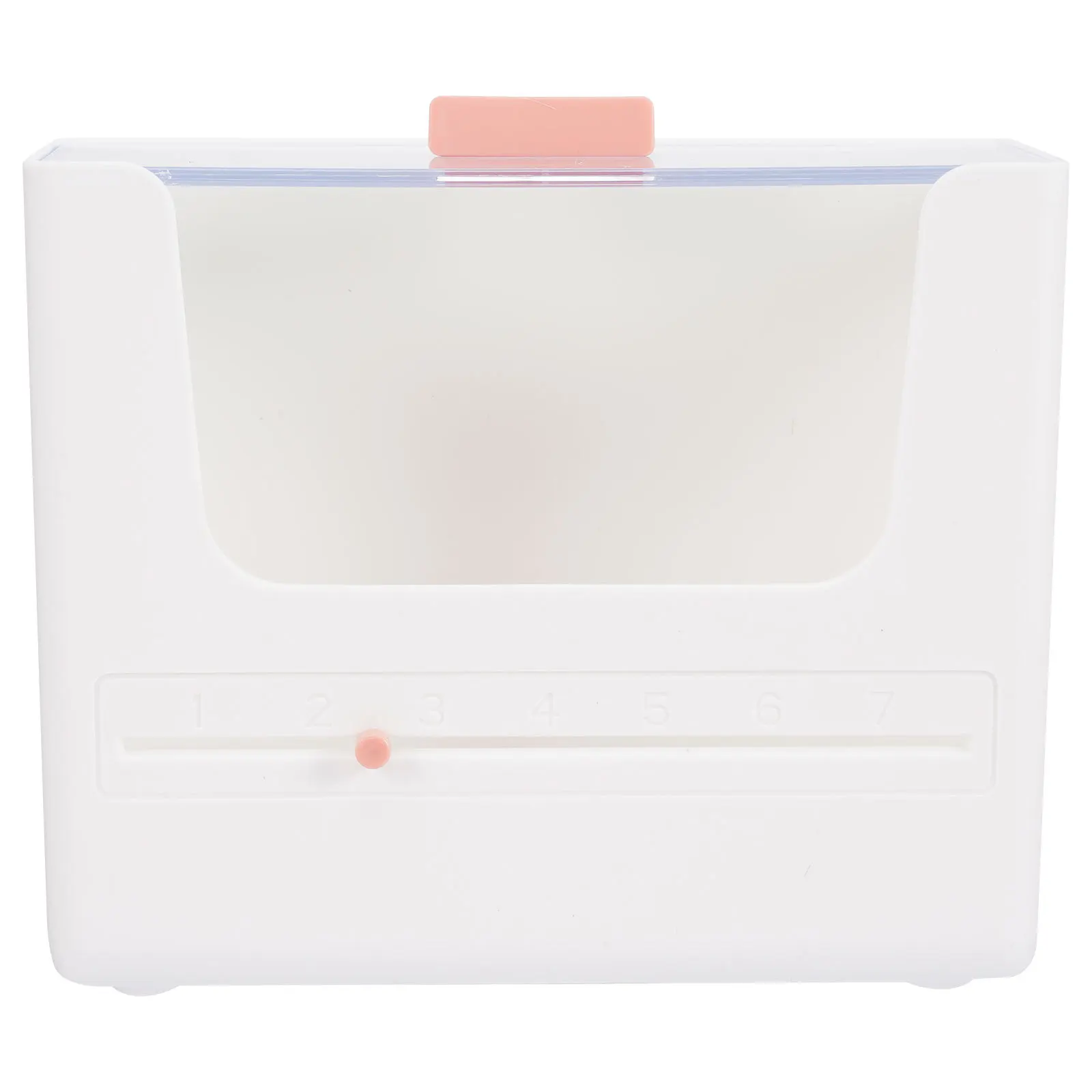 

Clear Makeup Organizer Desktop Storage Box Display Case Mask Storage Box Household Sundries Organizer