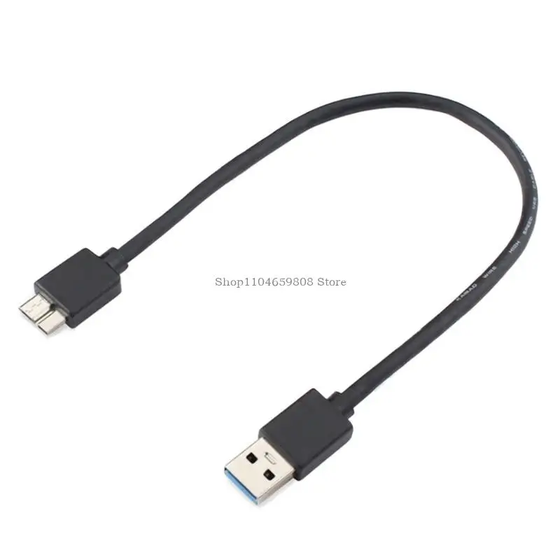 USB Male Type A to Micro B Cable USB3.0 Data Transmission For Hard Drive PC
