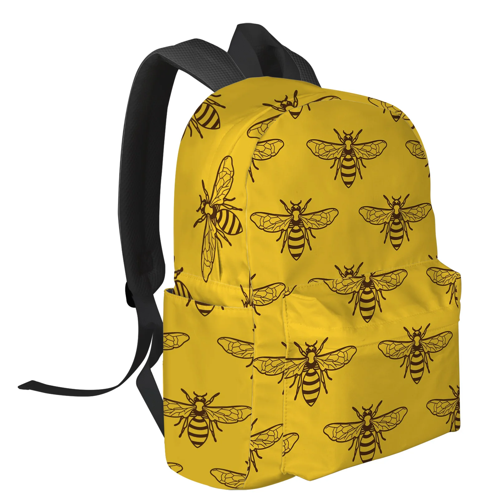 Bee Wings Dense Feminina Backpacks Teenagers Student School Bags Laptop Backpack Men Women Female Travel Mochila