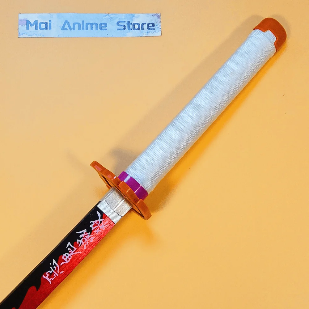 40inch Katana Wooden Fake Damascus Sword Knife Samurai Sabre Anime Cosplay Prop Sword Real Size Japanese Katana Unsharp Toy Gift