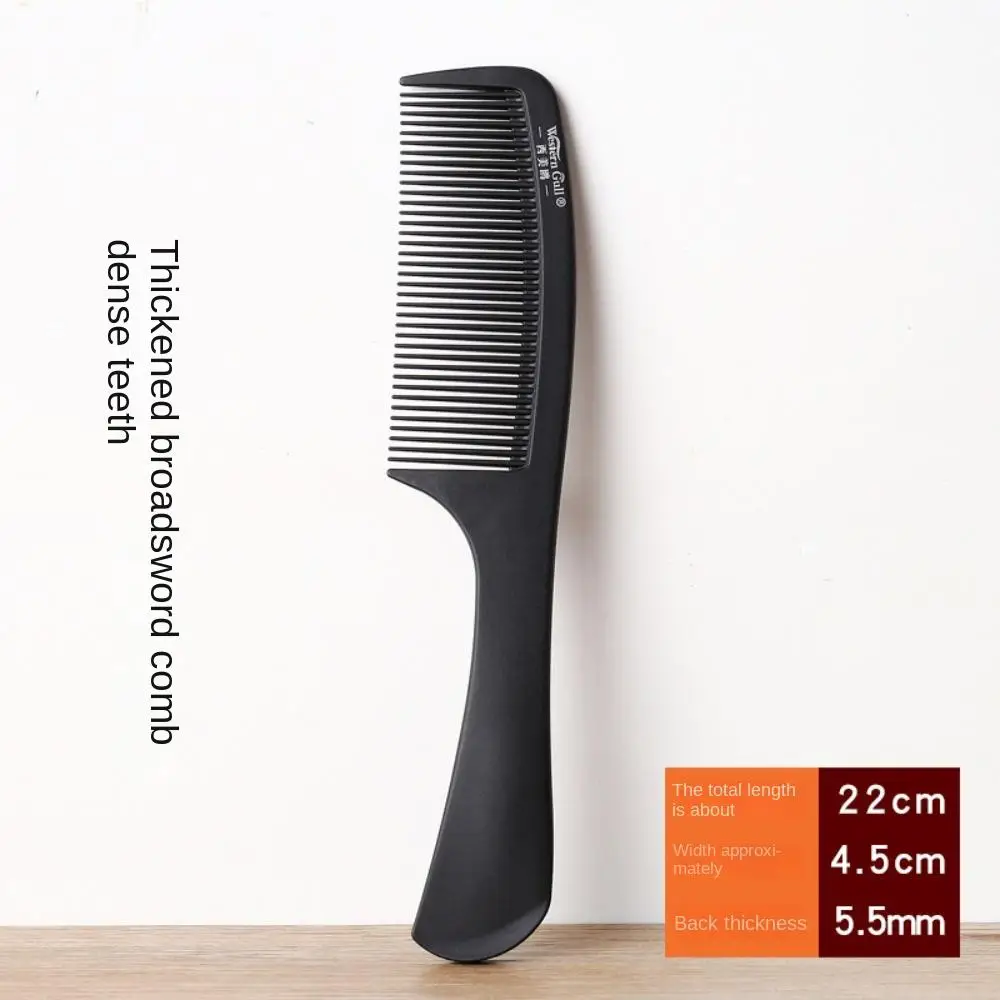 Girls Hair Salon Hairdressing Anti-static Fine-tooth Pin Hair Styling Tool Hair Cut Comb Handle Hair Brush Women Hair Comb