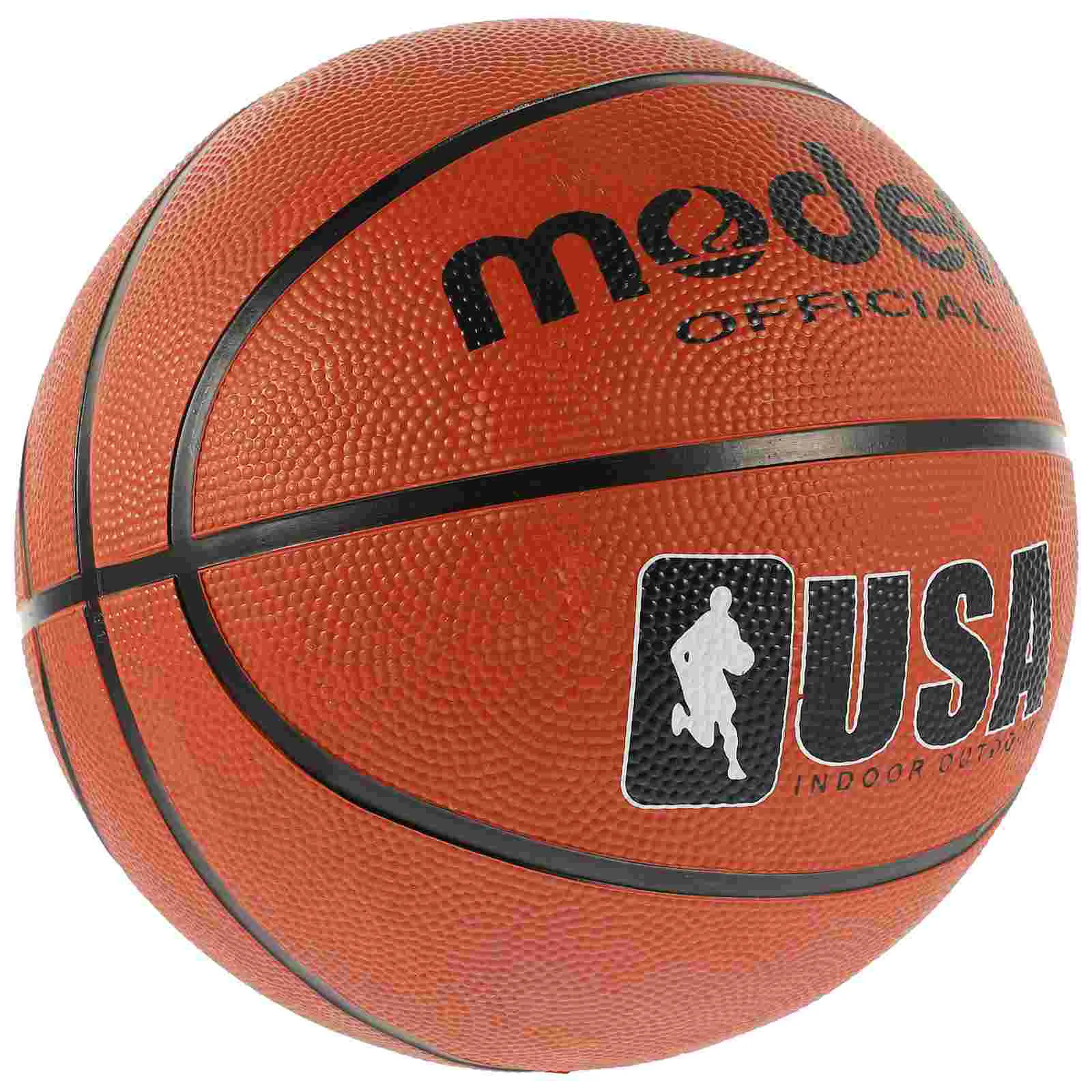 

Drainage Basket Rubber Basketball for Teens Professional Earth Tones Pearlescent Orange