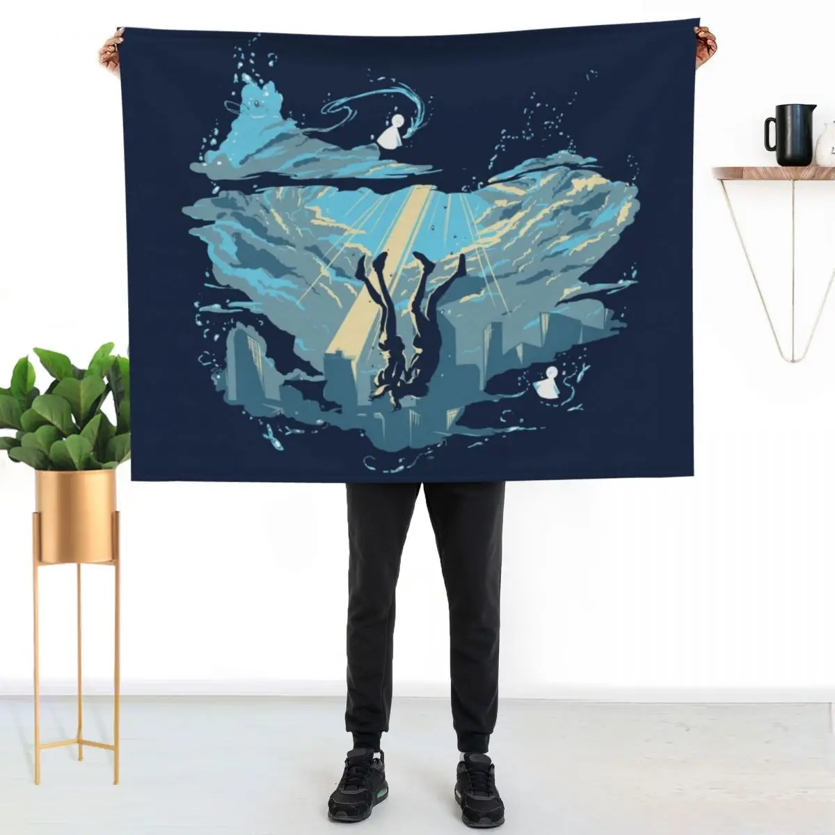 

Children of Weather Throw Blanket Fade Resistant Durable Throw Blanket