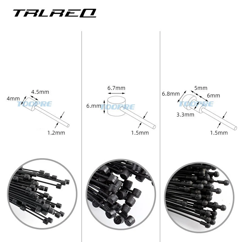 Toopré 1pc Cabo De Freio De Bicicleta 2100mm Bike Shifter Brake Cabo Interno MTB Estrada Bicicleta Dianteiro Desviador Traseiro Fio De Freio