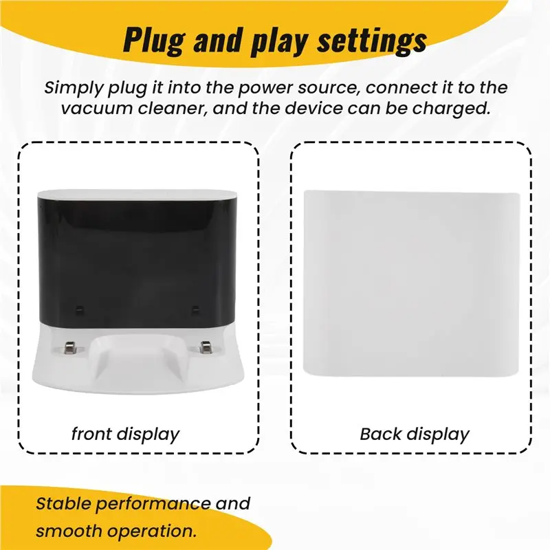 【A26P】Dock Charging Base Accessories Parts For Roborock S50 S51 S55 S65 T65 S5 MAX S6 Maxv S6 Pure S7 Vacuum Cleaner