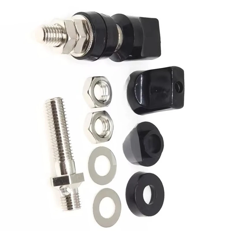 M6*60 terminal post 6mm pure copper flat cap terminal 4mm banana socket/40A high current grounding post H-4013 1pcs