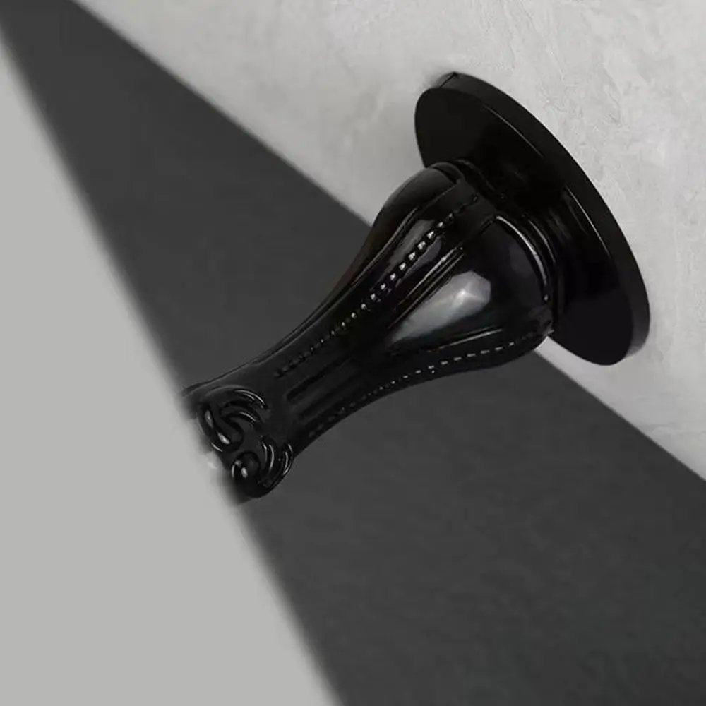 Quiet Non-punchin Door Suction Bumper Safety Door Stopper Silicone Self Adhesive Door Stop Household