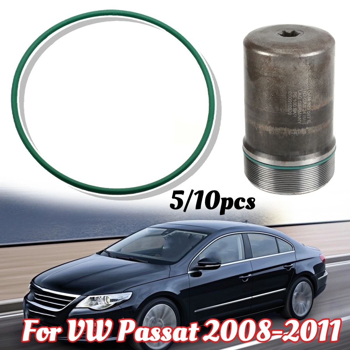 Accumulator Gasket Sealing O-ring Rubber 7SP Auto Transmission Car Parts 0AM DSG  7 FWD 1.8L Repair Kit For VW Passat 2008-2011