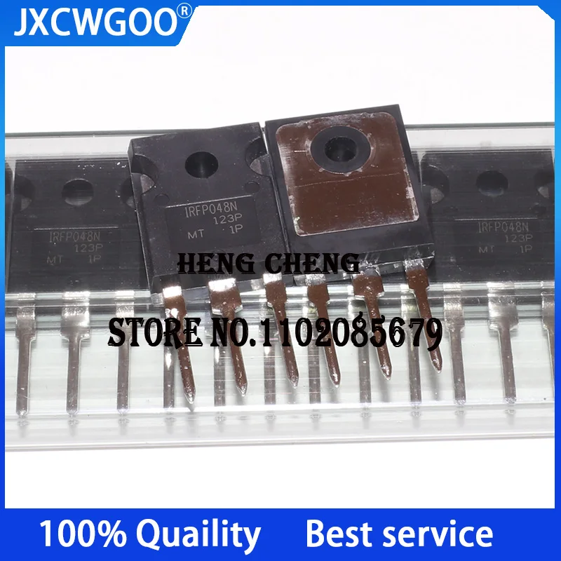 10PCS 100% New Original IRFP048NPBF IRFP048N TO-247 N-channel 55V 64A FET MOSFET