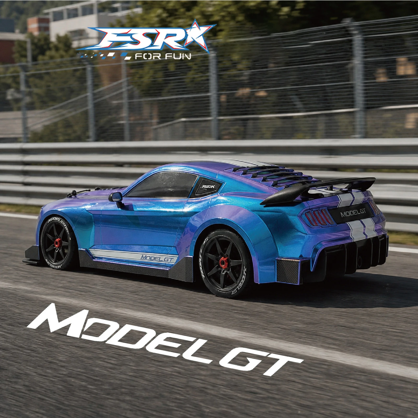 FSR MODEL GT 1/7 Scale RC On-Road Racing 6S Version 8S Version Brushless 4WD Electric Remote Control Car 14+ Toy