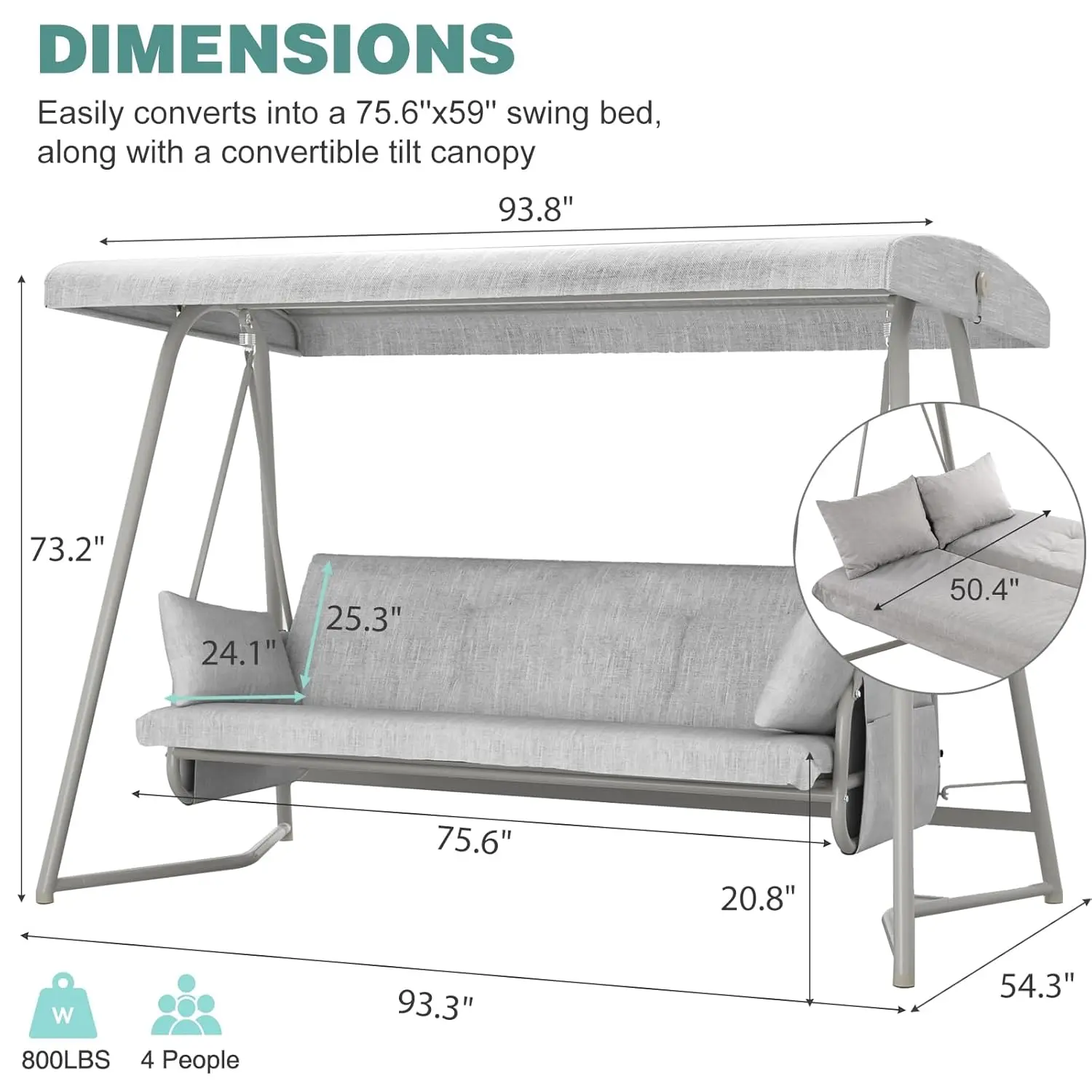 Thumbnail 2 - #39 Compare Porch Swings Before You Buy