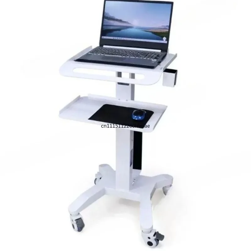 Intraoral Scanner Trolley Multifunctional Mobile Instrument Cart For Endoscope Laptop Placement Clinic Working Station