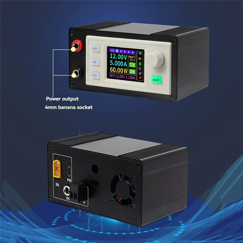 LLCS-SK150S CNC الانتهاء + 433M عدة قابل للتعديل تيار مستمر الجهد المنظم الجهد المستمر تيار مستمر 8A 150 واط الشمسية شحن Modul