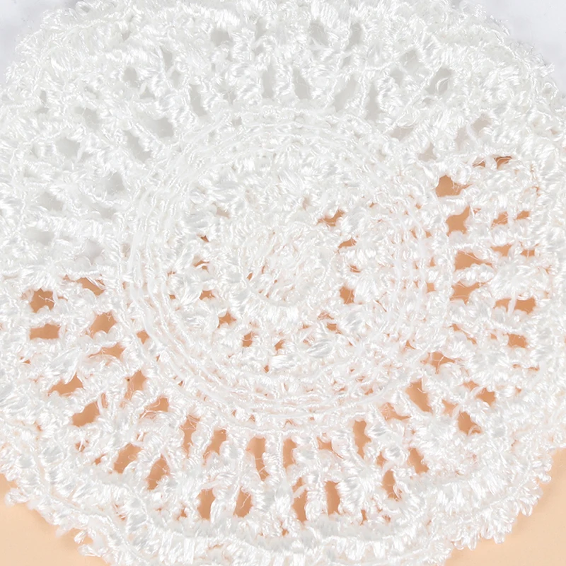 Mini napperon de Table pour maison de poupée 1:12, 2 pièces, modèle de scène, meubles de décoration