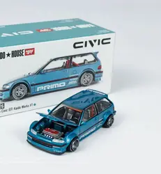 Kaido House x MINI GT 1:64 CIVIC EF KAIDO WORKS V1 Diecast Model Car