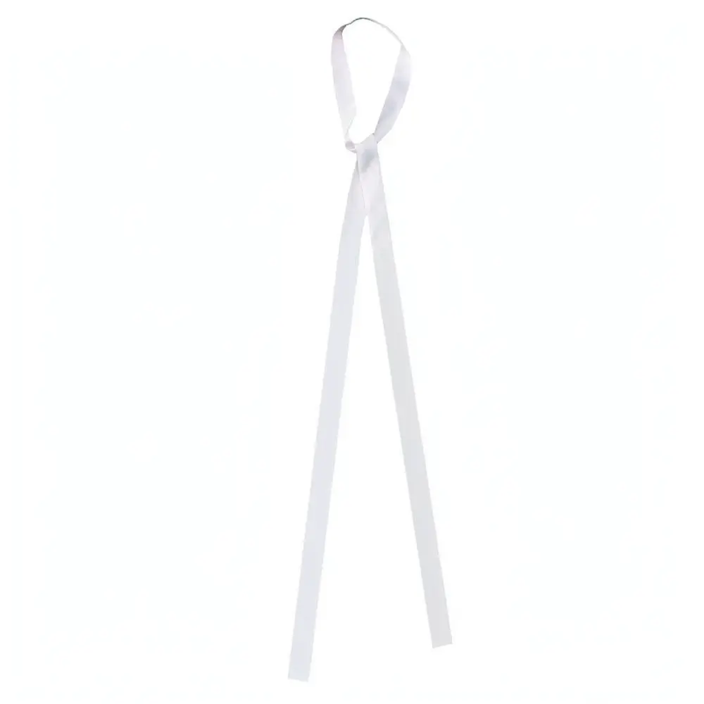 Fashion Long Skinny Scarf Women Silk Feeling Solid Color Ribbon Simple Style For Handbag Decor Elegant Neckerchief Neck Tie Wrap