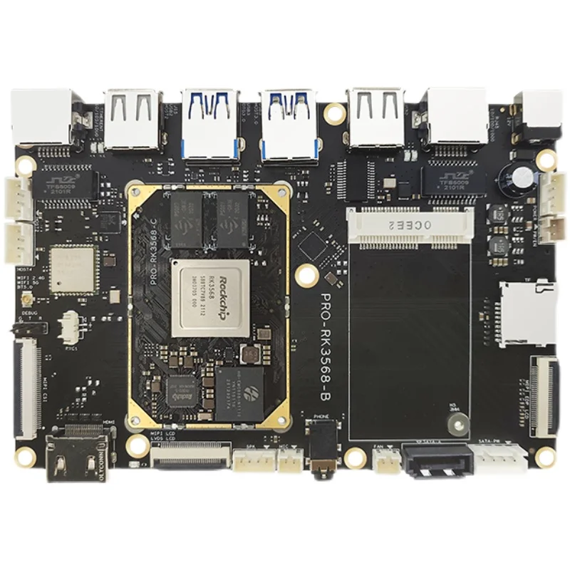 Imagem -04 - Rockchip Rk3568 Placa de Núcleo Placa Desenvolvimento Rk3568 Rockchip Pro-rk3568