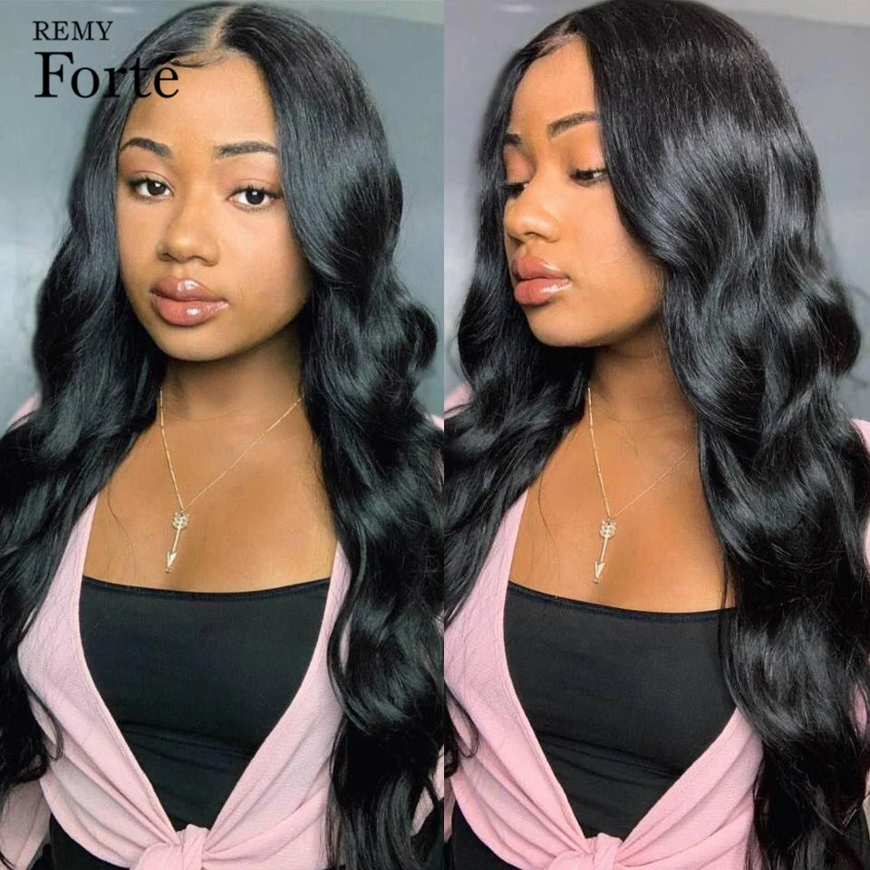 

13x5x2 T-Part Lace Front Human Hair Wig Glueless Lace Wigs Human Hair 180D Body Wave Remy Hair Wigs Pre-Plucked With Baby Hair