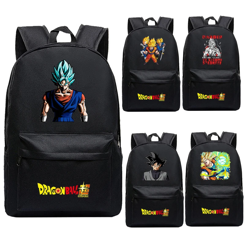 Bandai Dragon Ball Rucksack Goku Vegeta Anime Abbildung Schule Tasche Hübsche Mode Animation Produkte Geschenke