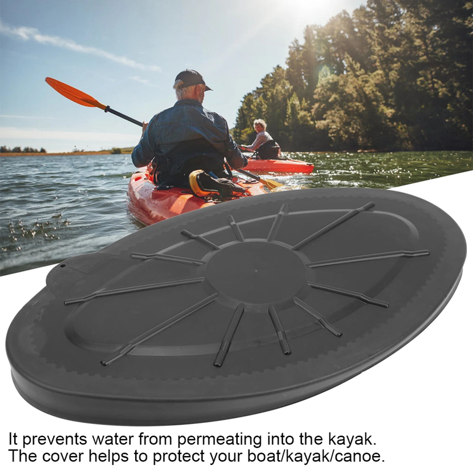 ZK20 Waterproof Round Hatch Cover Plastic Deck Inspection Plate for Marine Boat Kayak Canoe