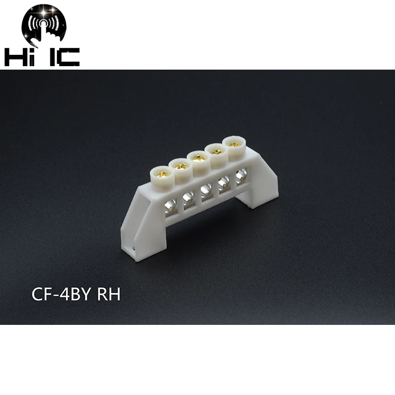 Hi-Fi Audio 4P-10P Hole Tourists, Two Melon al Ground Wire NucleoHolder, Gold, Rhodium Plated Bar Connector, Terminal nights-196, Louvain