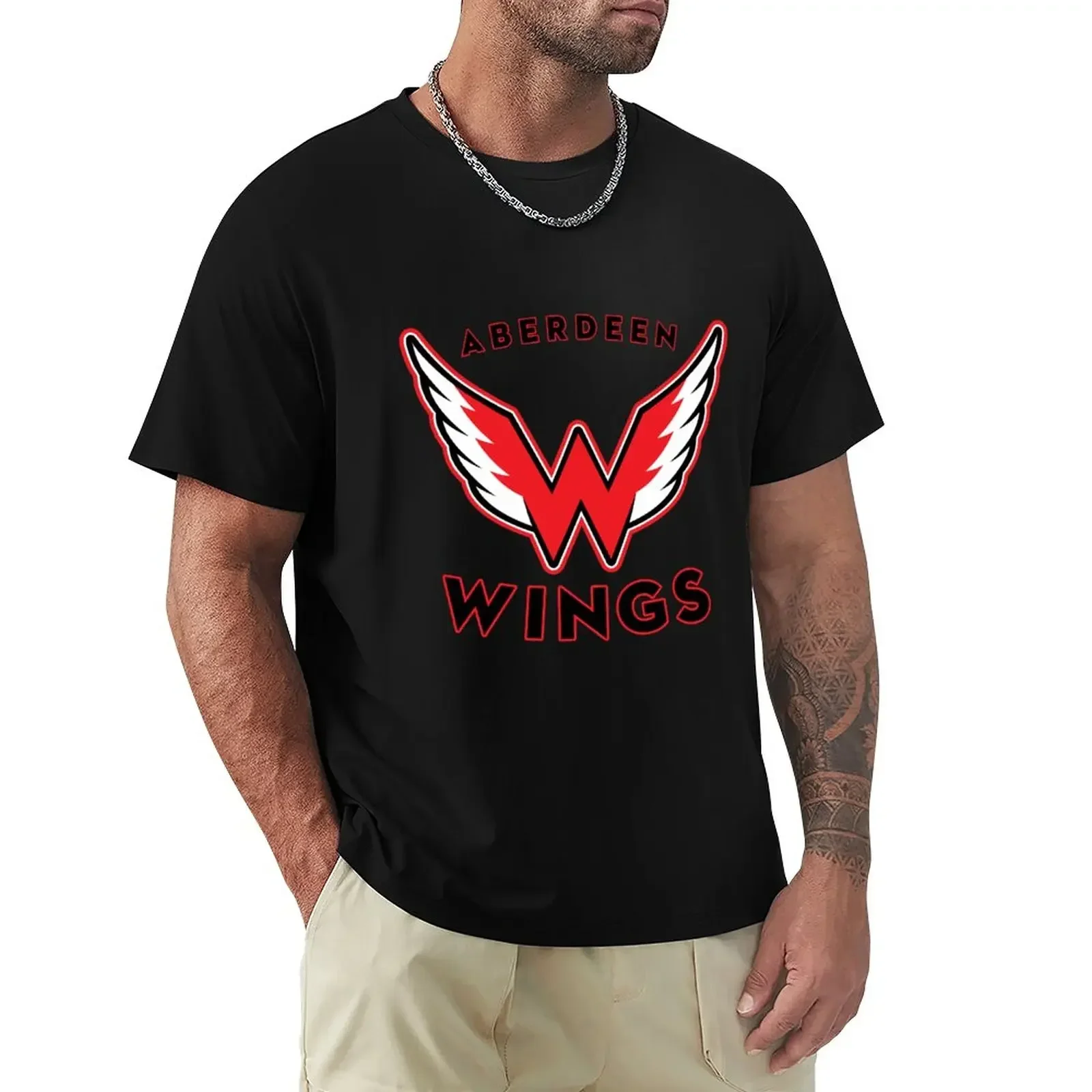 Aberdeen Wings T-Shirt animal prinfor boys Blouse boys whites mens plain t shirts anime clothes Blouse designer t shirt men