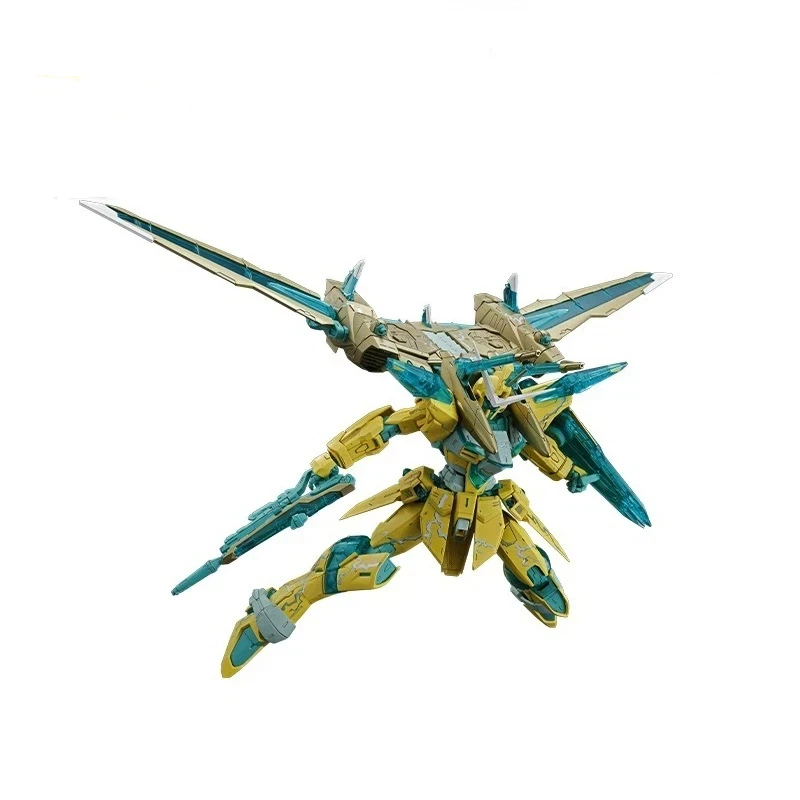 En Stock X09B 1/100 Athrun Zala Thunder Infinite Justice Kit de Modelo para Armar con Soporte, Calcomanías de Agua y Juguete Coleccionable
