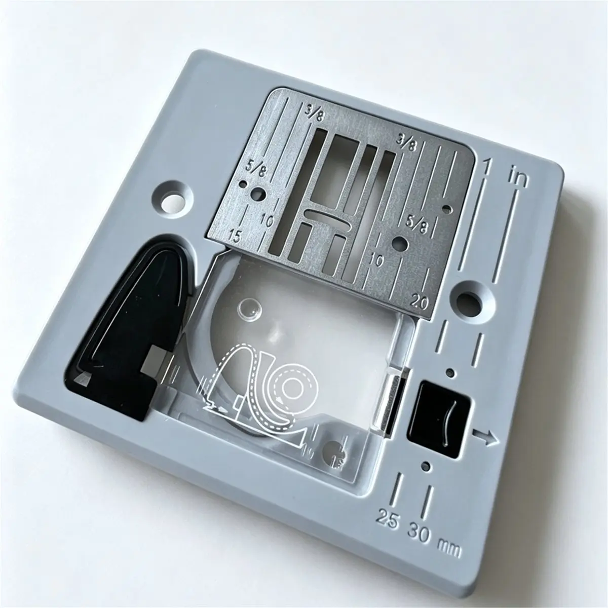 Eco-friendly 68003564 + 68003565 Needle Plate Fit for Singer Fashion Mate 3333, Fashion Mate 3342, Simple 3337 Mate Sewing Machi