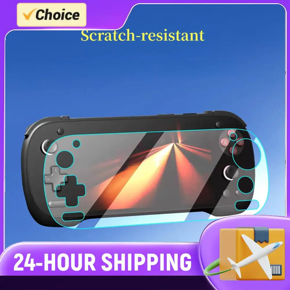2 Pack HD Film Protective Sticker for Ayaneo KONKR Pocket FIT Handheld Game Console High-Definition Flex Film Anti-Fingerprint