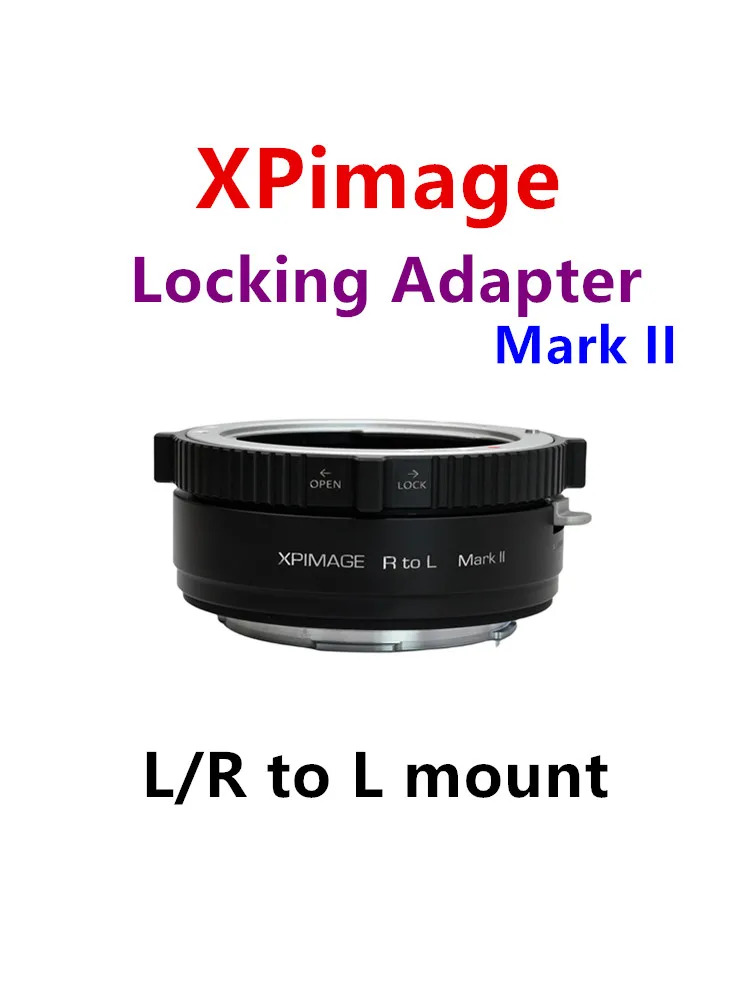 

XPimage Adapter for Leica R Lens to Leica SL Full Frame Mirrorless Camera,R to L mount,Panasonic S5 S1H S1R SIGMA fp L mount