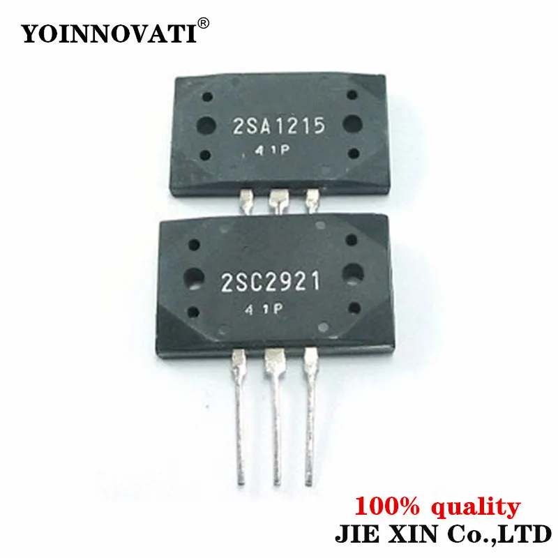 (5Pair=10pcs)A1215  C2921 2SA1215 2SC2921 TO-3P Audio amplifier pair tube High Quality